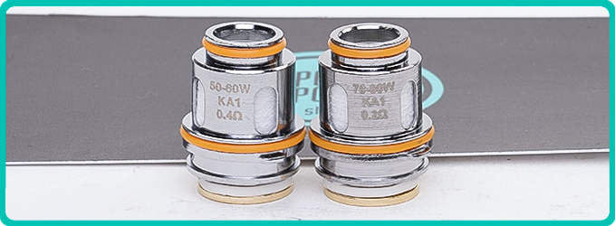 R&eacute;sistances du Kit Aegis Solo 3 Geekvape
